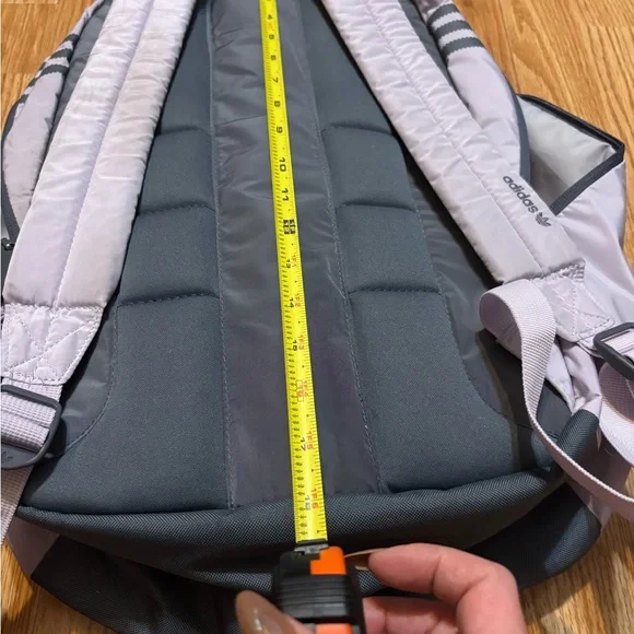 Adidas Originals National Plus 2 Light Purple and Black Backpack - Picture 10 of 12